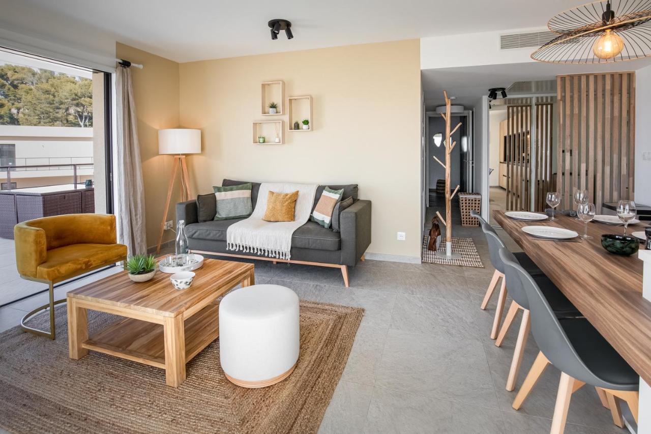 Superbe Appartement Bord De Mer Saint-Mandrier-sur-Mer Kültér fotó