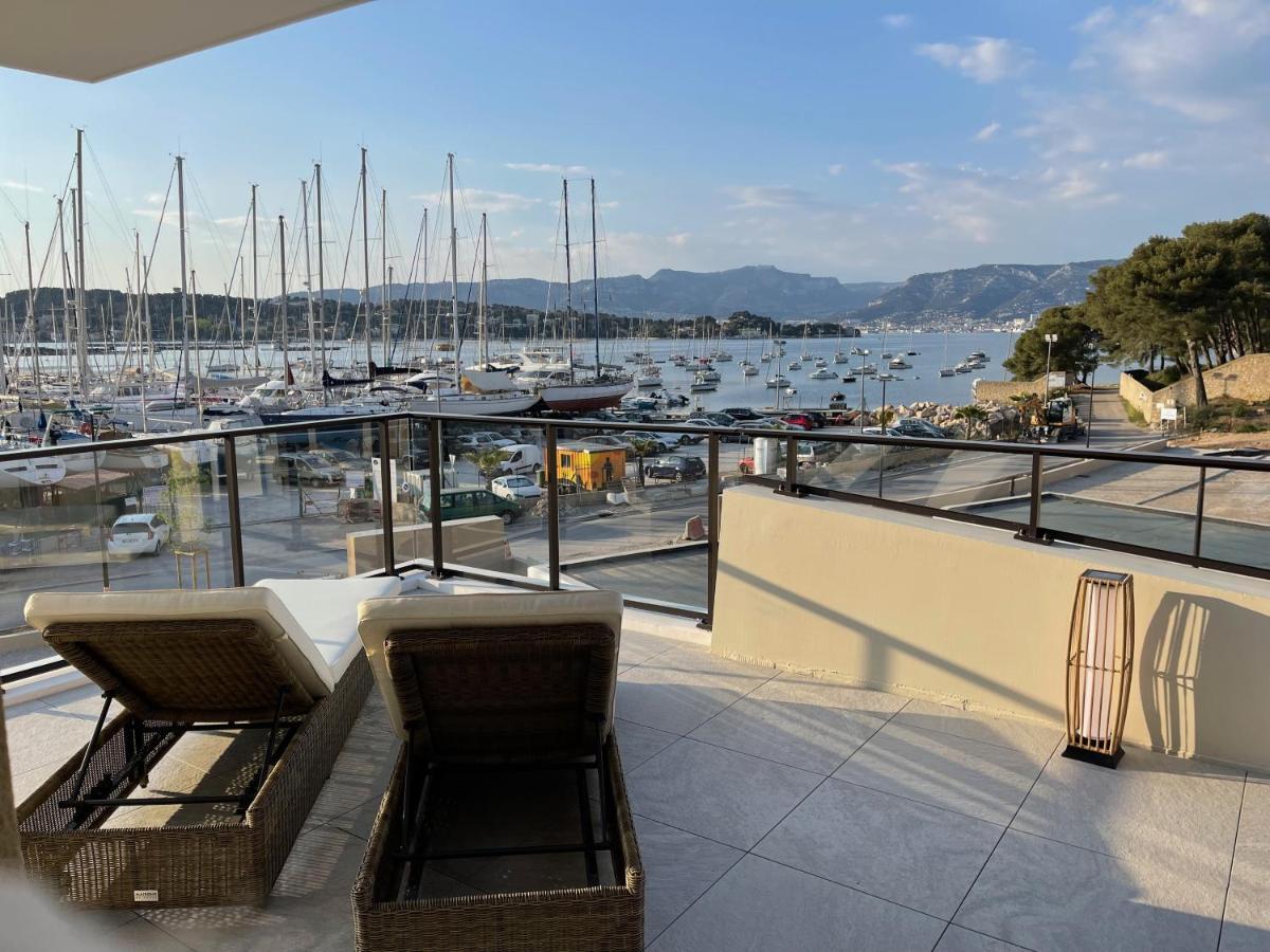 Superbe Appartement Bord De Mer Saint-Mandrier-sur-Mer Kültér fotó